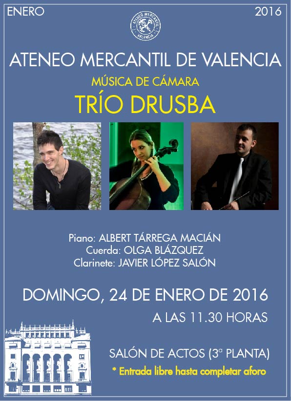 20160124 - MUSICA DE CAMARA TRIO DRUSBA