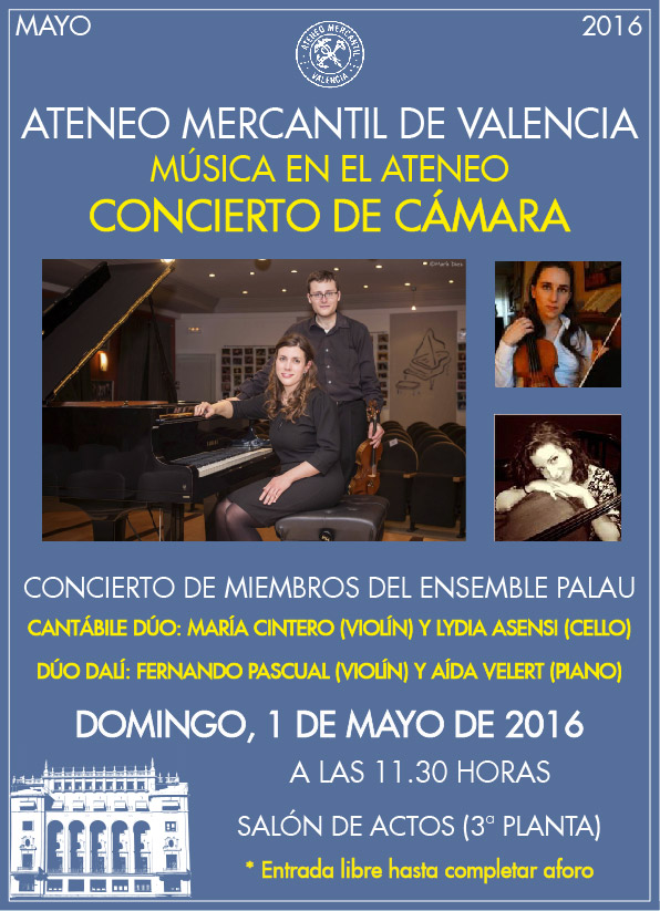 20160501 - CONCIERTO CAMARA ENSEMBLE PALAU