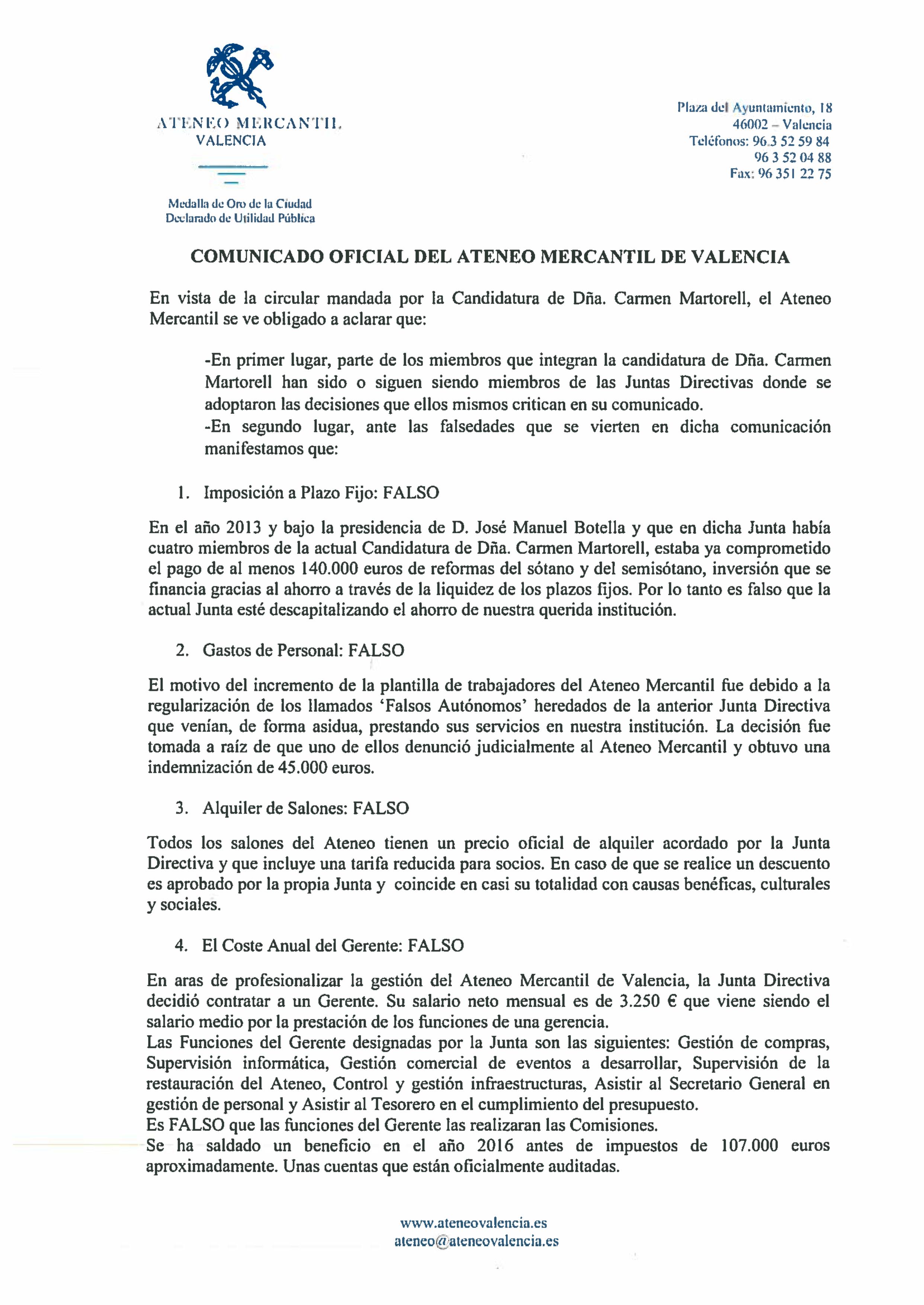 20170223 - Comunicado 1