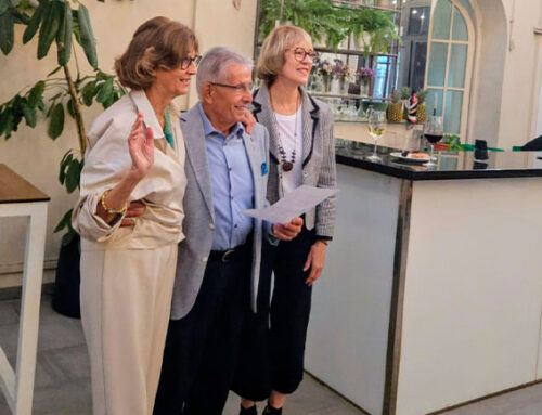 Amparo Soriano y Pepa Perales, primera pareja del Ateneo en el Torneo de Verano de Bridge