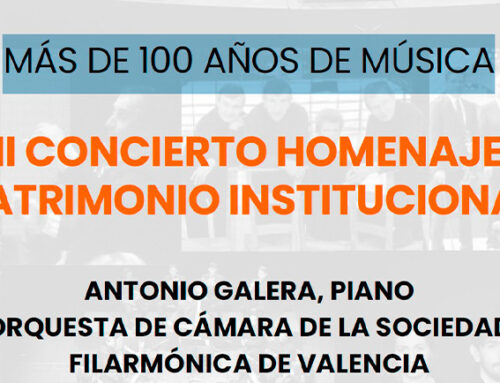 Entradas gratis para el socio - II Concierto Homenaje al Patrimonio Institucional en el Palau de la Música